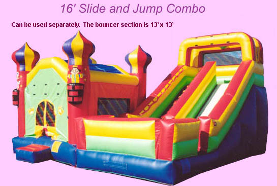 Image 16' Slide and Bounce Combo Image 16' Slide and Bounce Combo