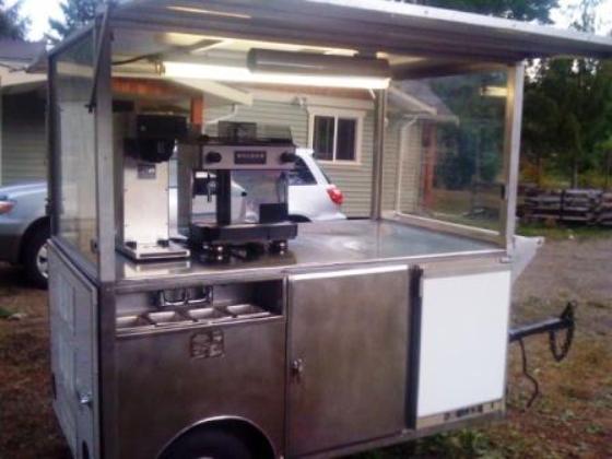 Expresso Coffee Vending Cart 1 Expresso Coffee Vending Cart 1