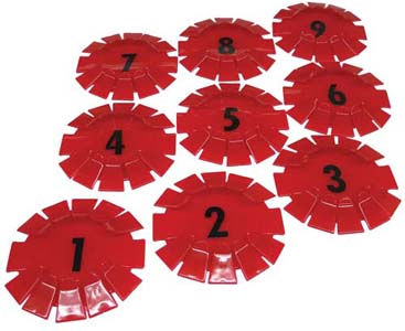 Image numbered putting hole set Image numbered putting hole set