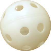 Image whiffle ball white Image whiffle ball white