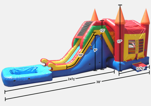 Image Jump n slide Pool Image Jump n slide Pool